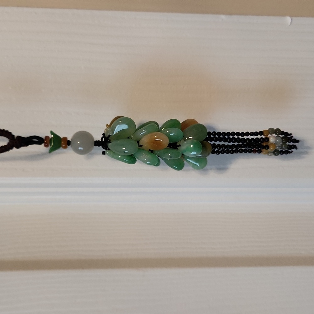 String jade necklace